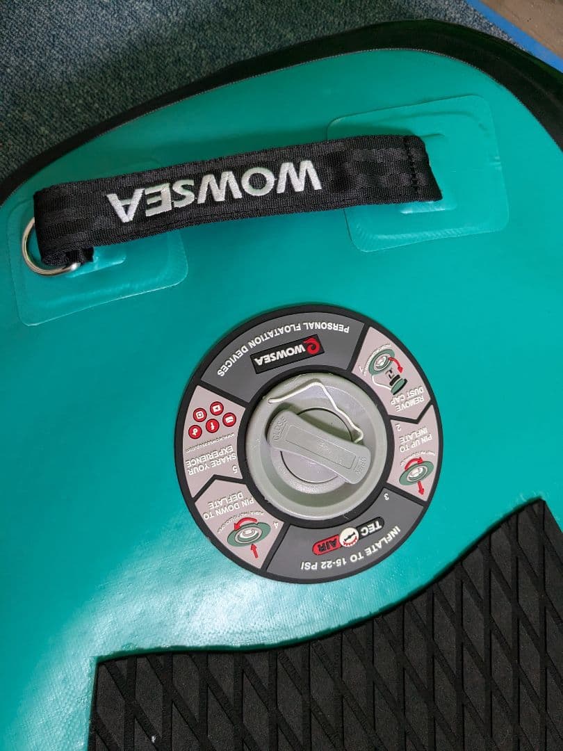 WOWSEA Trophy T2 サップ SUP ヨガ 釣り 海 夏 グリーン