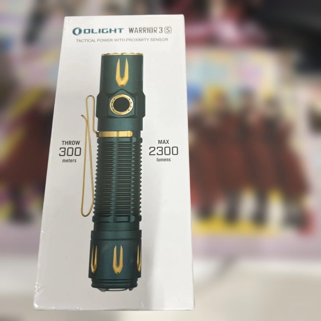 オーライト WARRIOR 3S タクティカルライト エルフブルー