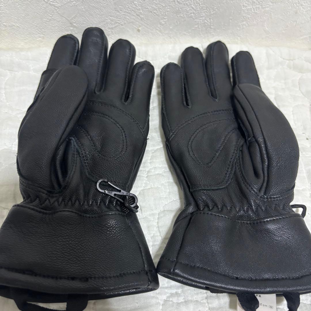 【極希少】ノースフェイス レザーグローブ レザー ブラック NN86104 S
