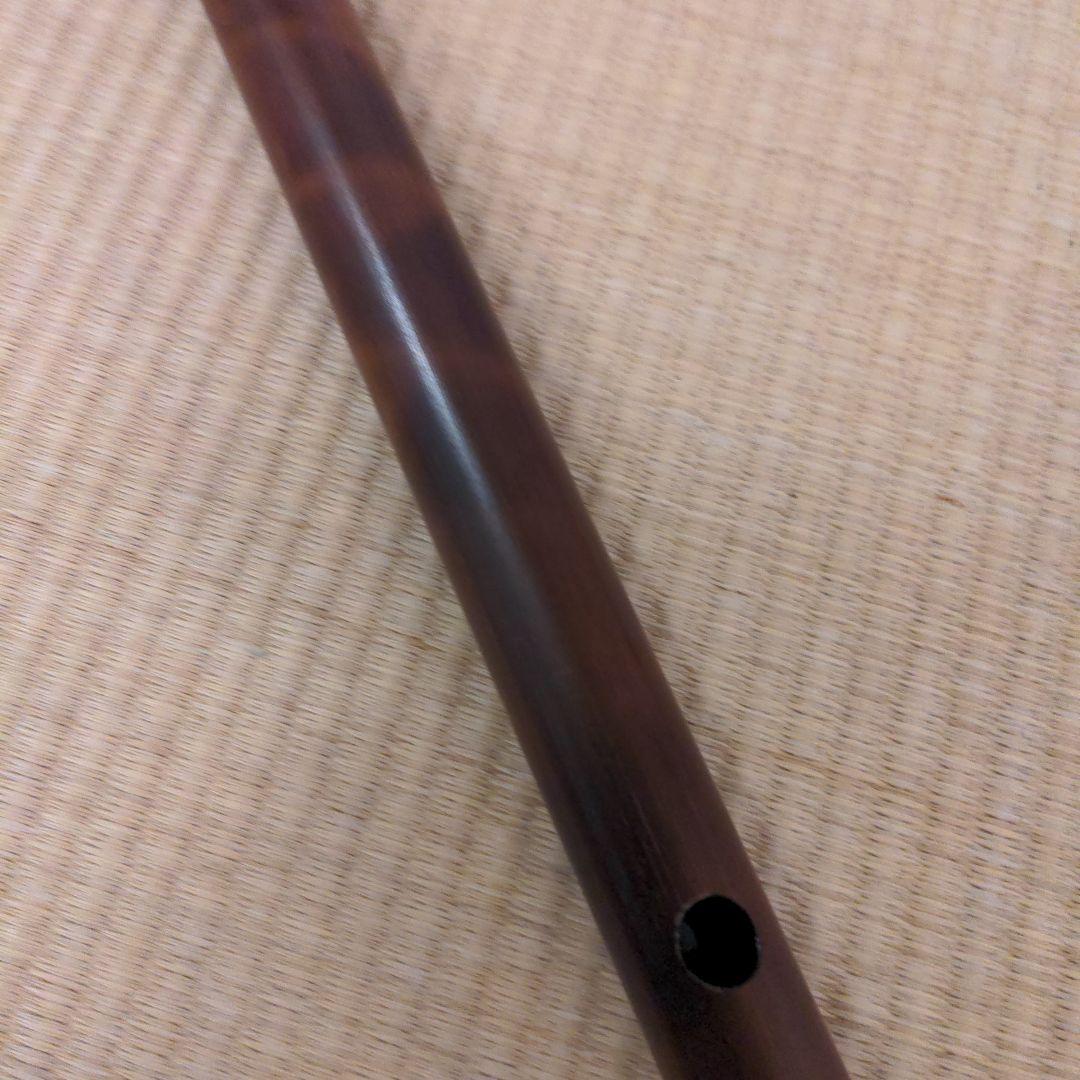 眞隠管 煤竹 四本調子古典調七孔