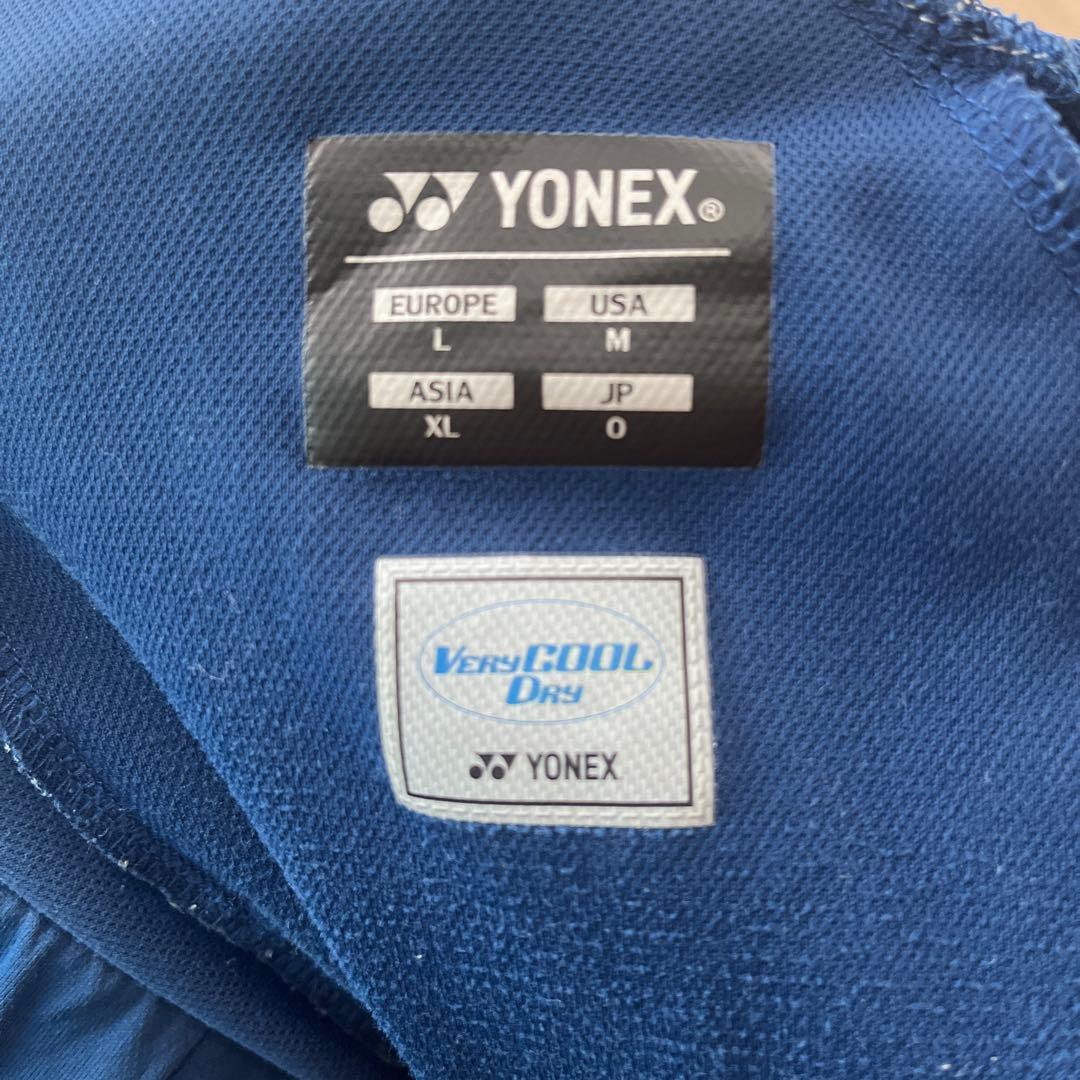 YONEX バドミントンパンツ ブルー L日本代表