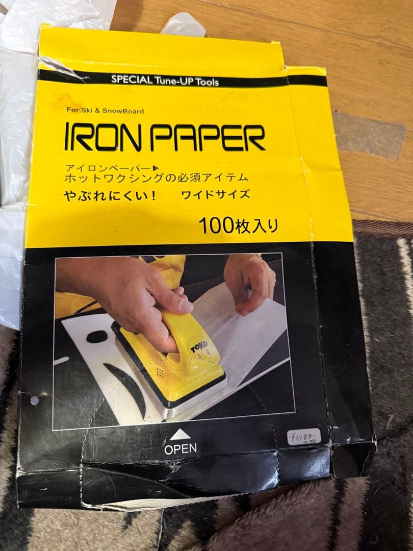 toko t8 アイロンワックス　スノーボード スキー　オマケ付き