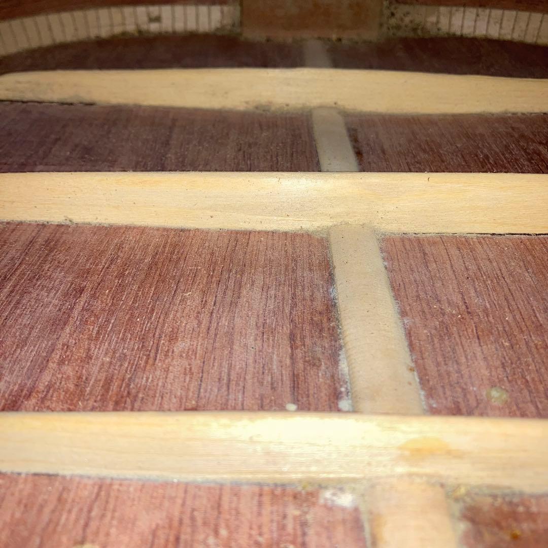 マ*ズ様 ハンドメイドギター　ブビンガ　バビンガ　ジャンク