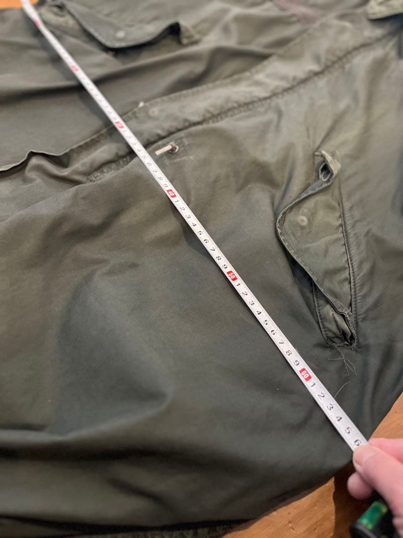 ヴィンテージM-65フィッシュテールパーカー後染め