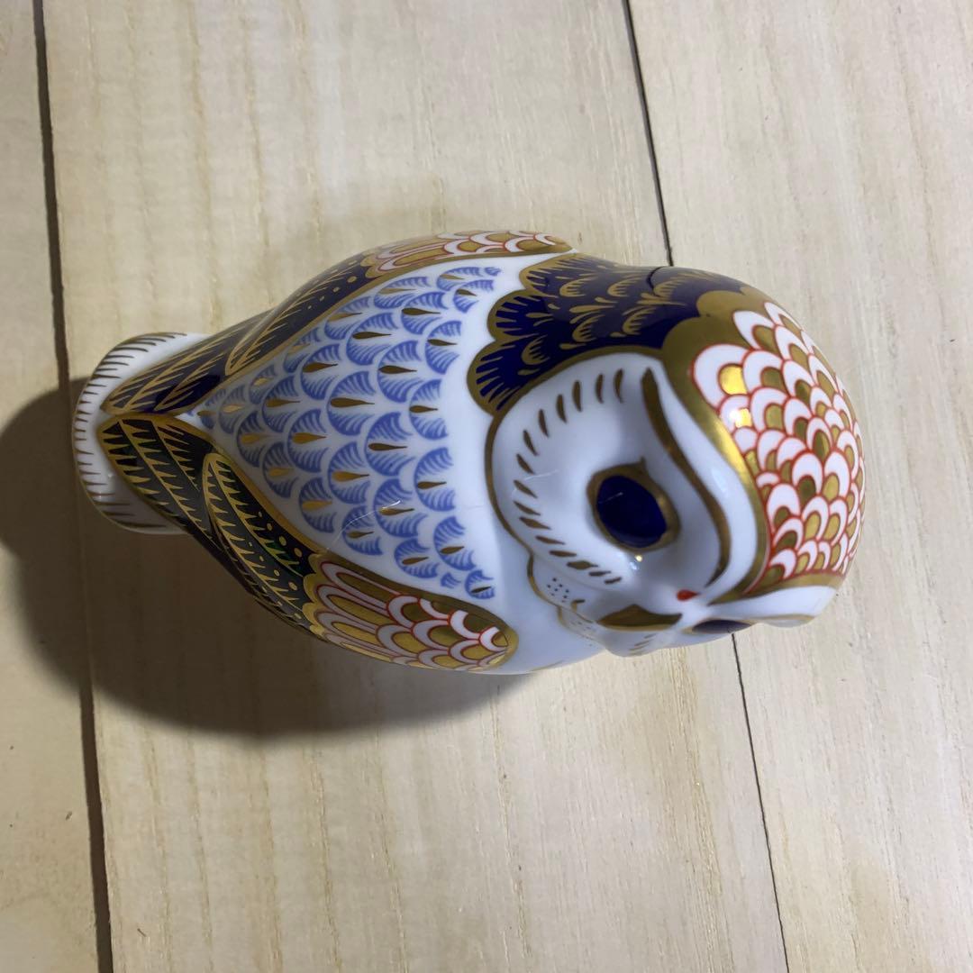 ロイヤルクラウンダービー　フクロウ