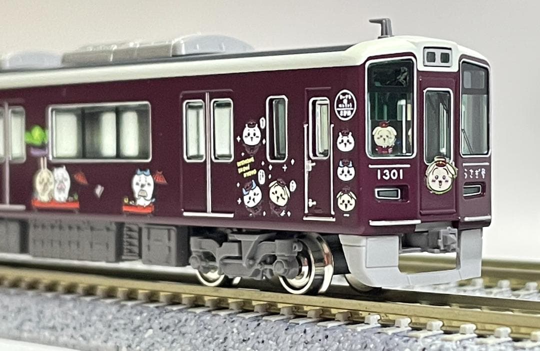 【限定品】阪急電車　ちいかわコラボ　うさぎ号　Nゲージ　ディスプレイモデル