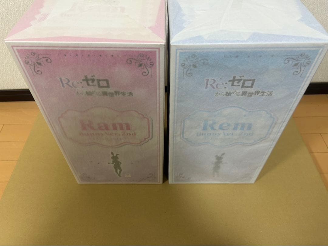 リゼロ　レム・ラム　バニーガールフィギュア