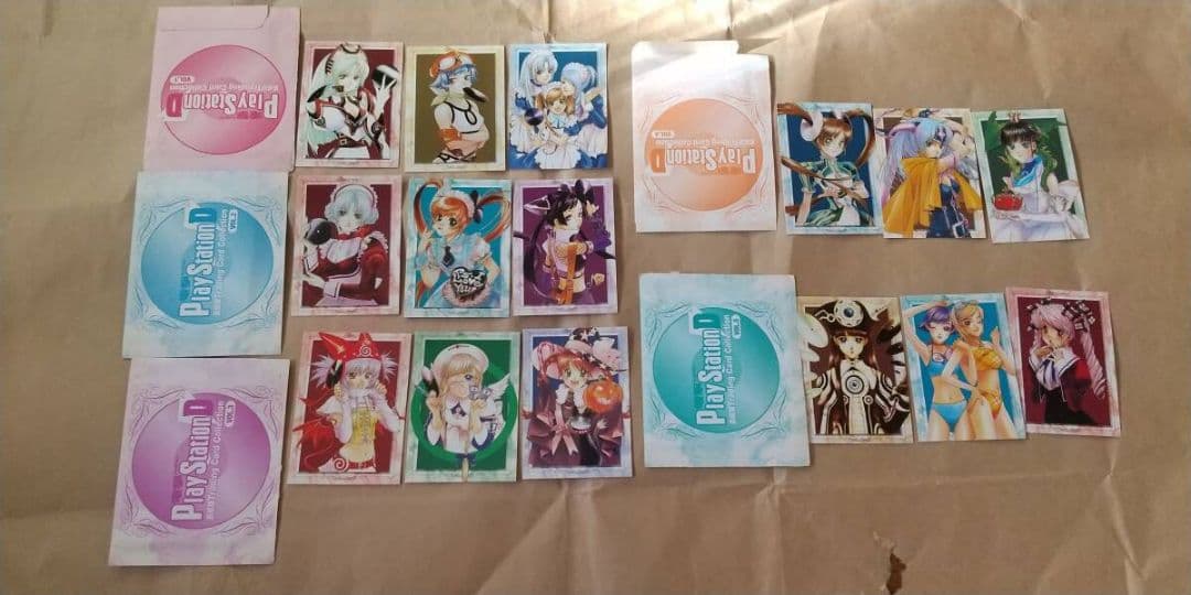 電撃 PlayStation D 表紙娘 トレーディング カード 雑誌 付録