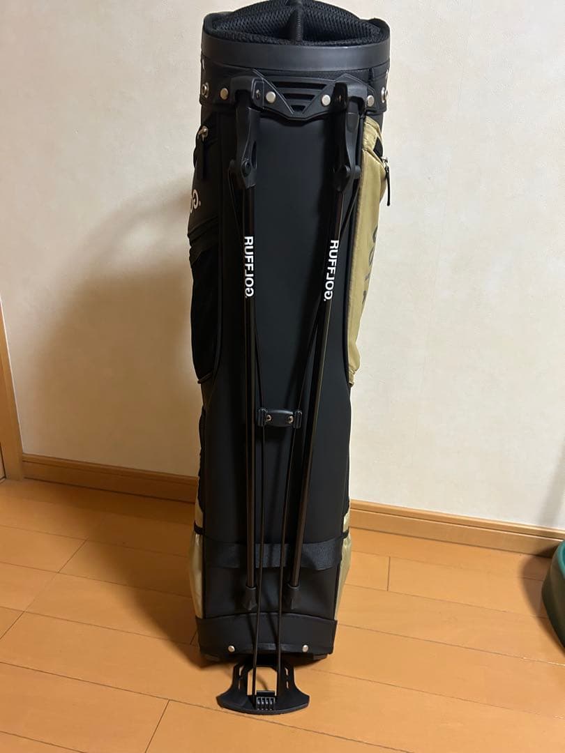 からしさん専用‼️RUFFLOGキャディバッグ ベージュ/ブラック