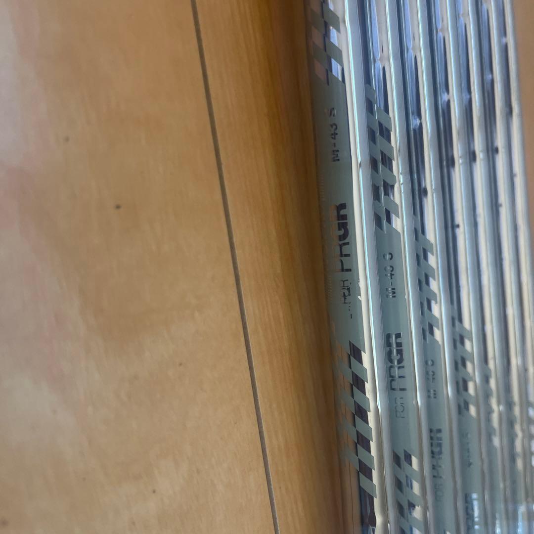 PRGR　アイアンセット スチールシャフト 4-PW