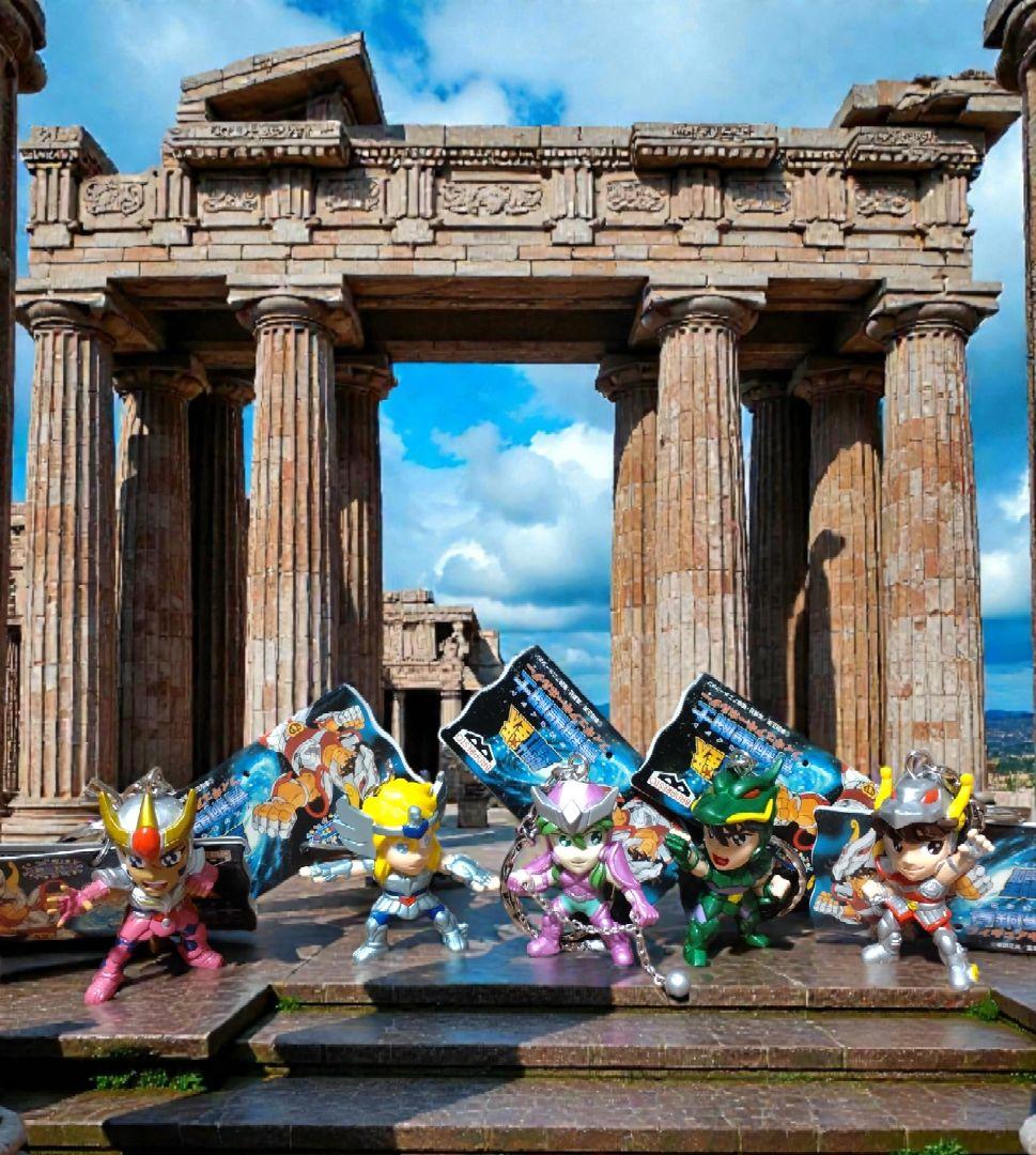 【コンプリート】聖闘士星矢 キーホルダー13個セット　黄金聖闘士　アテナ　レア