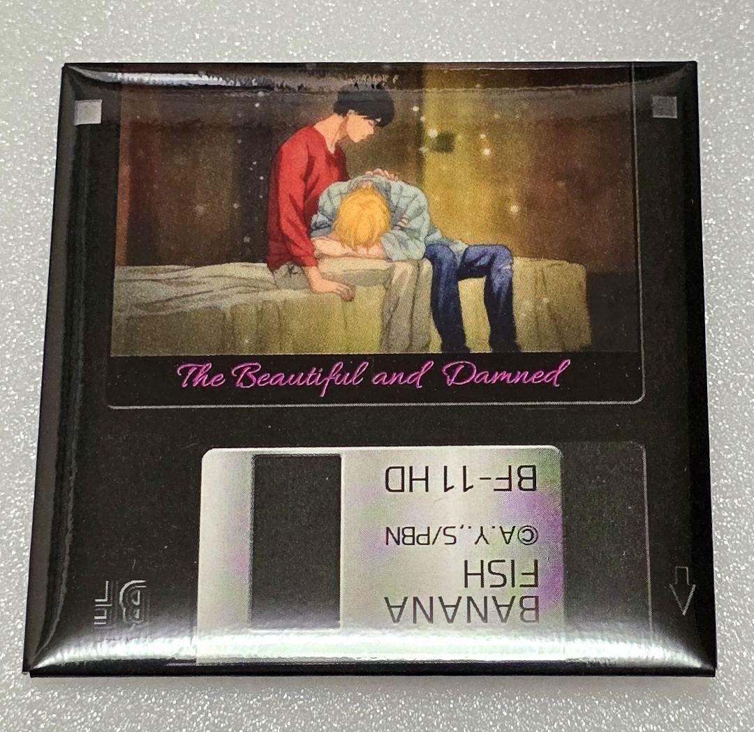 BANANAFISH バナナフィッシュ フロッピー風缶バッジ