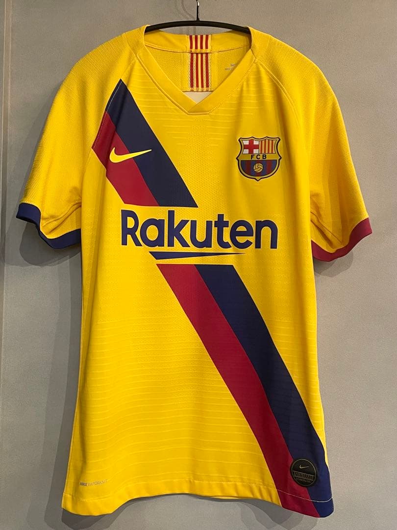 【正規品】オーセンティック バルセロナ19-20 アウェイ メッシ 10