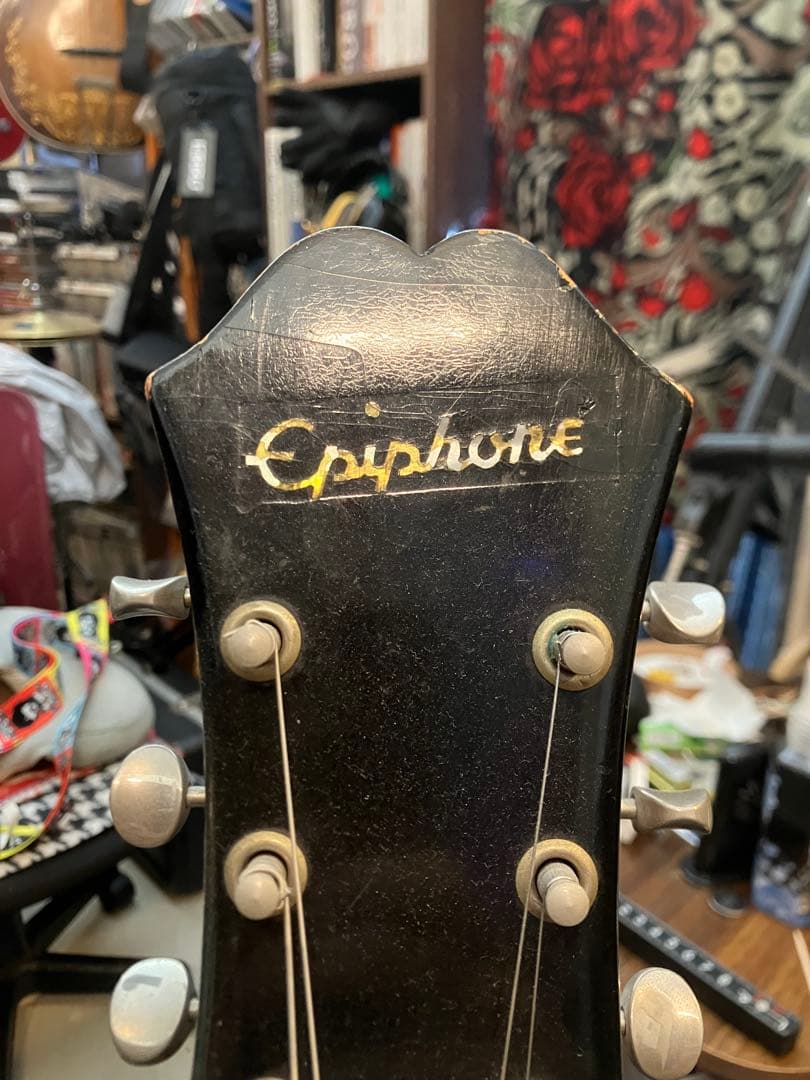 エピフォンEpiphoneカジノ1P.U 1966’カラマズーネック補修あり