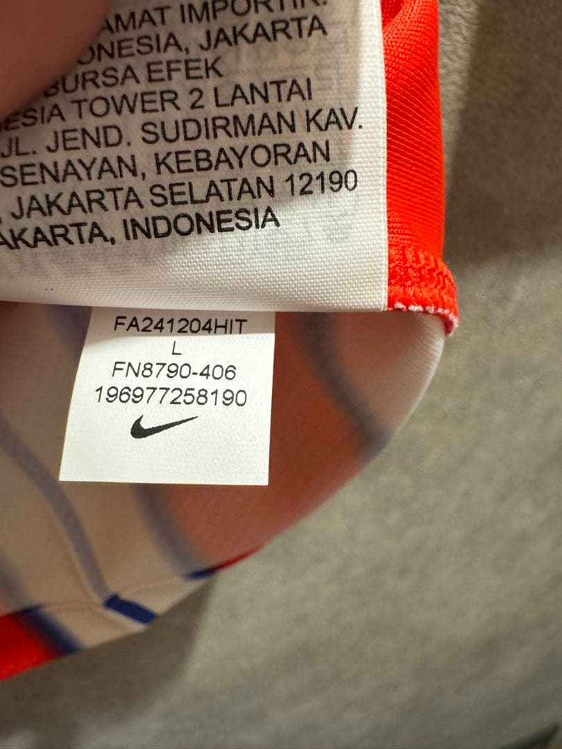 アトレティコマドリード24/25ホームユニフォーム【正規品・タグ付】