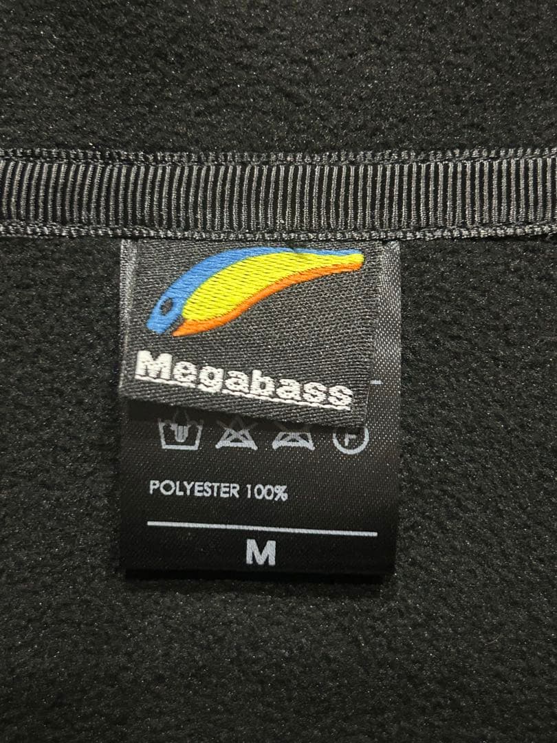 メガバス　HYBRID HOODY ハイブリッドフーディー　パーカー　ブラック