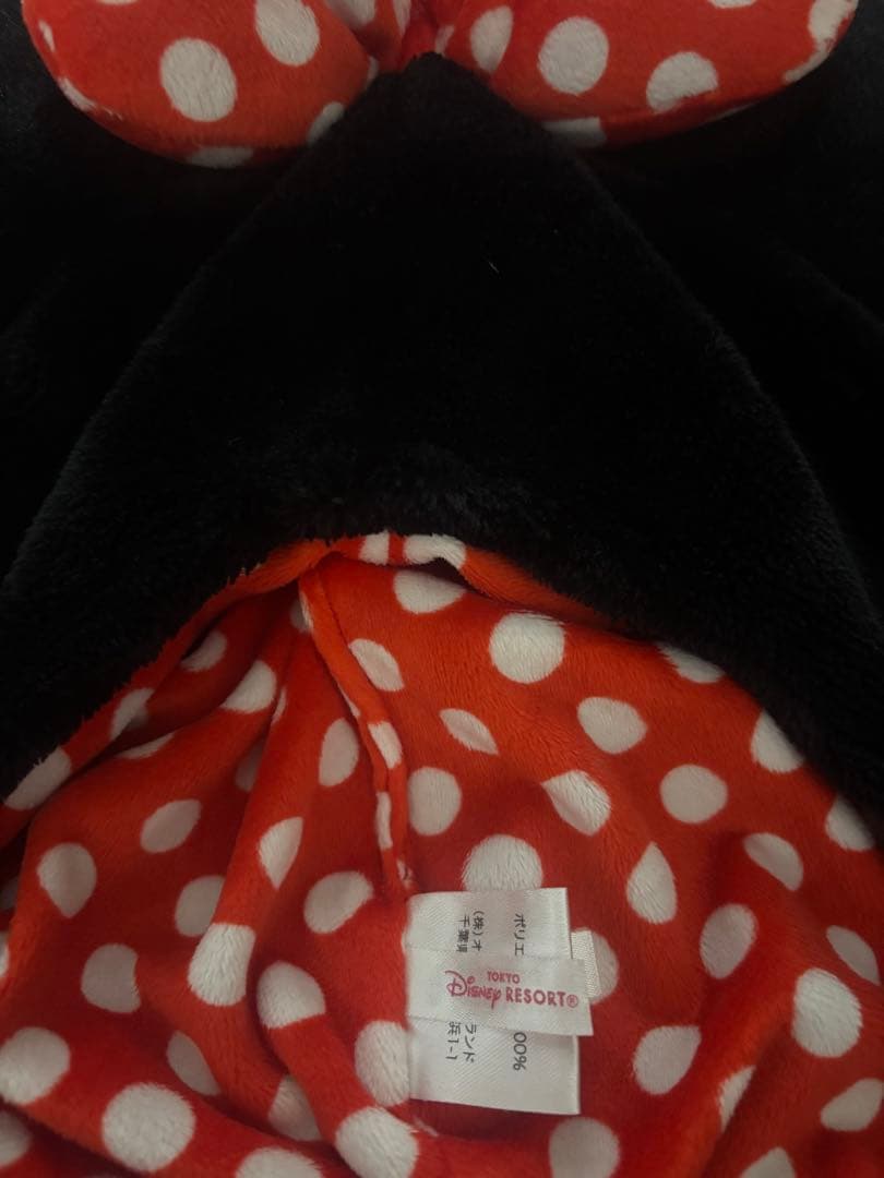 ミニーマウスマフラーキャップ