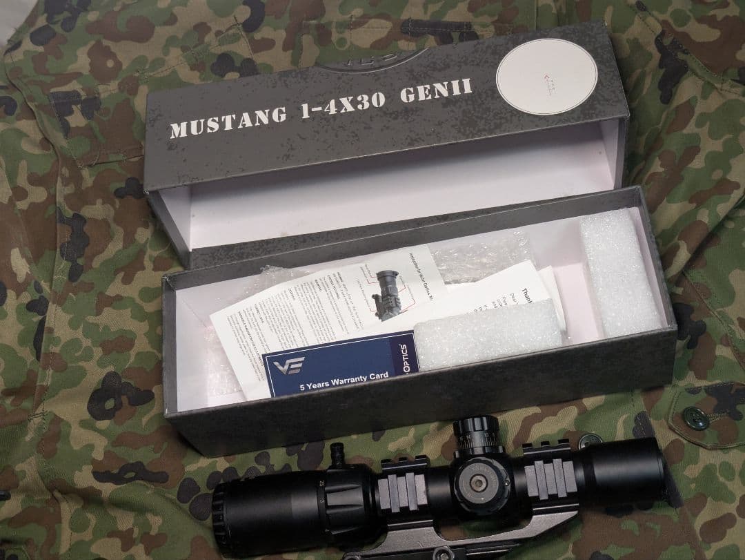 トイガン Vector Optics Mustang 1-4x30 GEN II