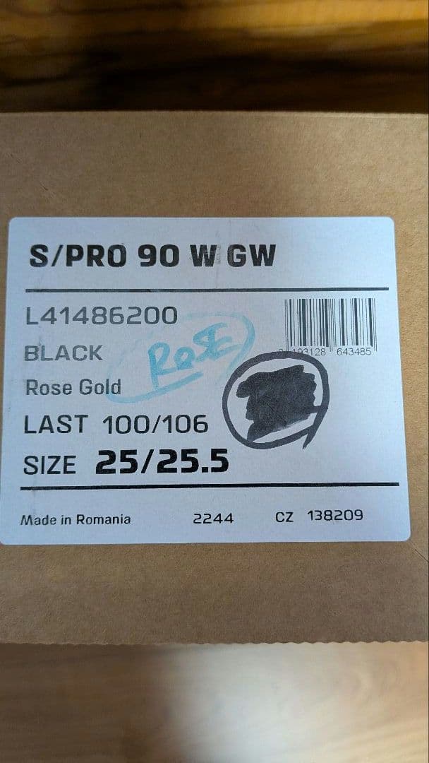 サロモン スキーブーツ S/PRO 90 W GW 25.5cm レディース