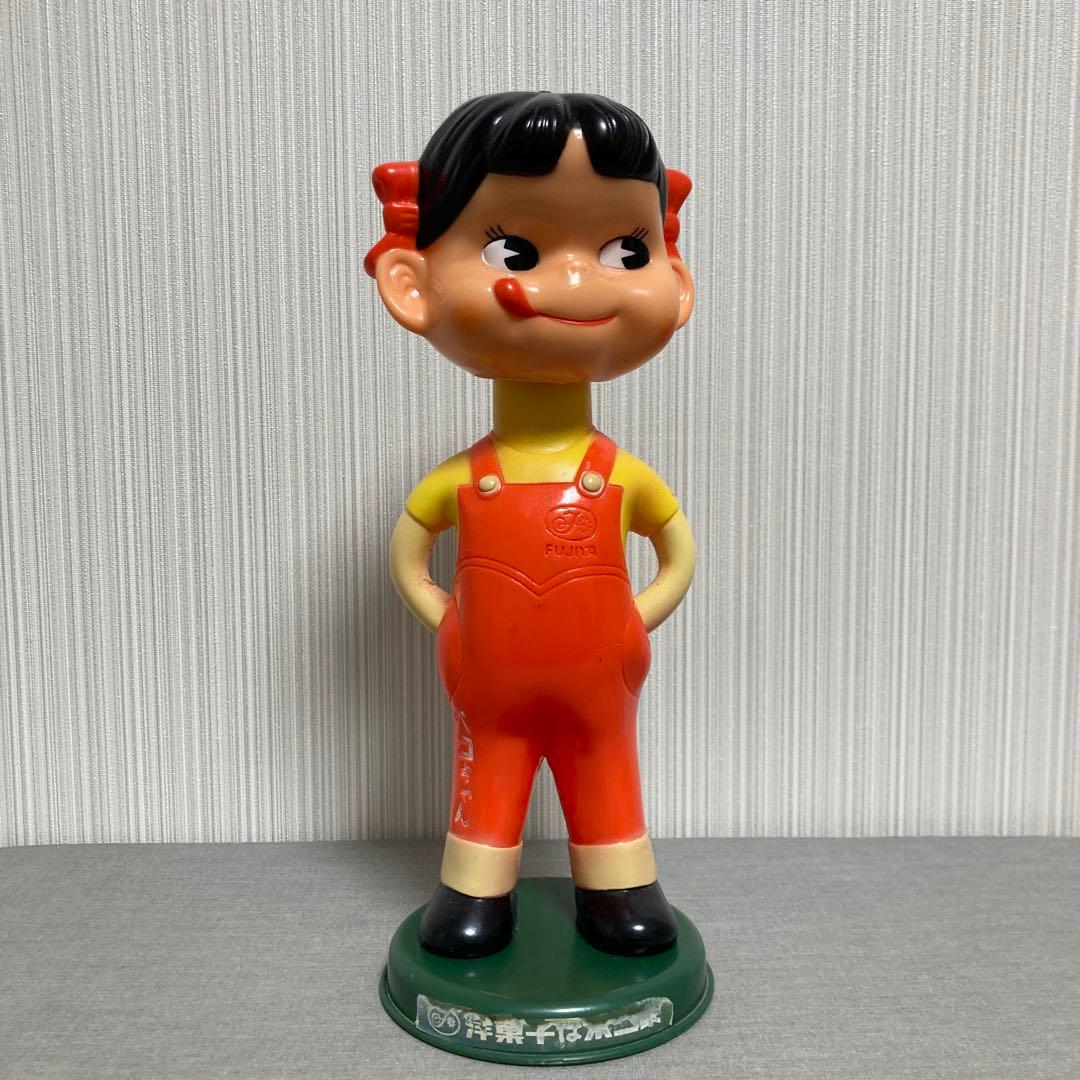 不二家 ペコちゃん首振り人形 アンティーク