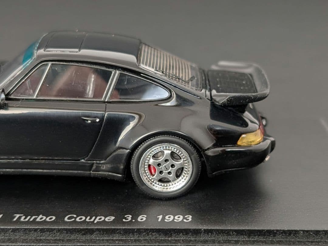 スパーク 1/43 ポルシェ 911 ターボ クーペ 3.6 1993 ブラック