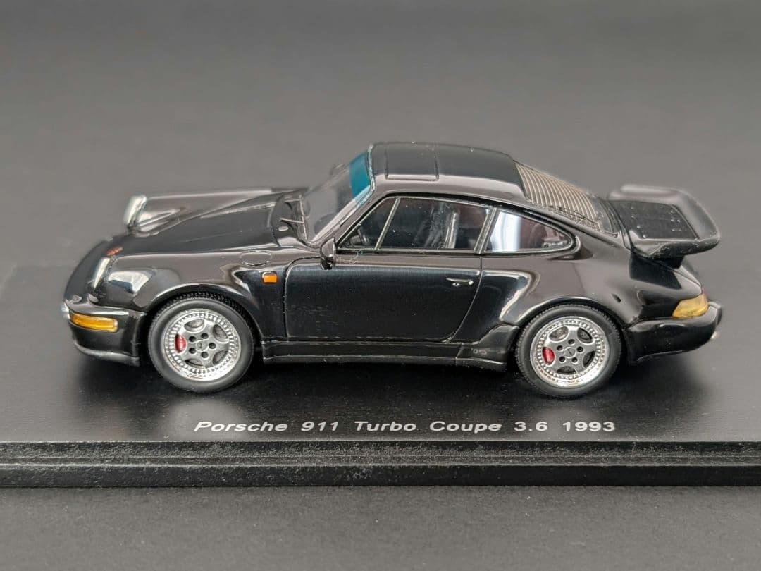 スパーク 1/43 ポルシェ 911 ターボ クーペ 3.6 1993 ブラック