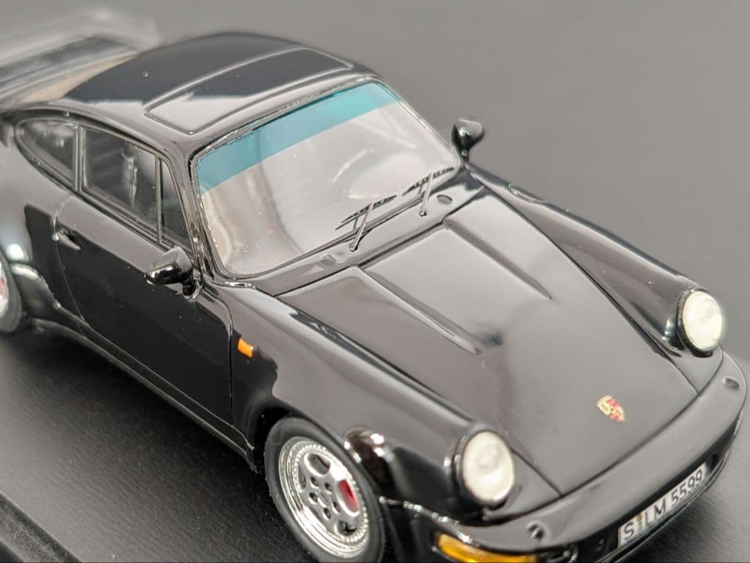 スパーク 1/43 ポルシェ 911 ターボ クーペ 3.6 1993 ブラック
