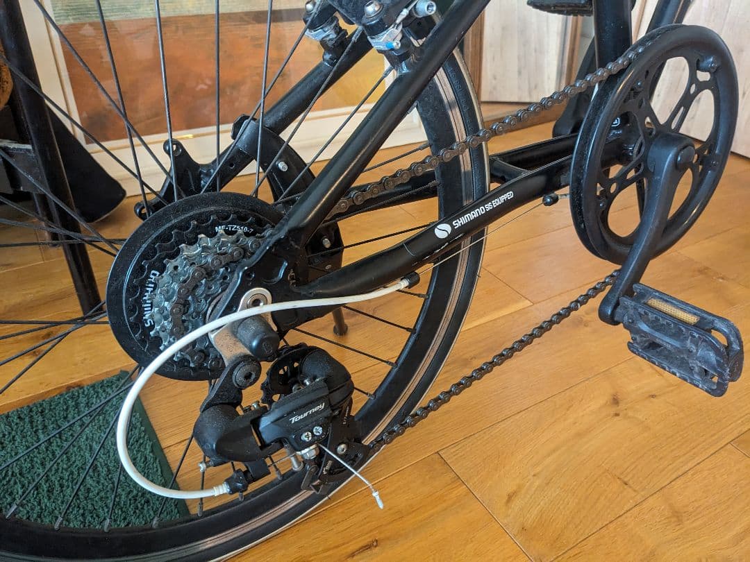 【室内保管】ANIMATO 20インチ 折りたたみ自転車 AL20ミニベロ中古