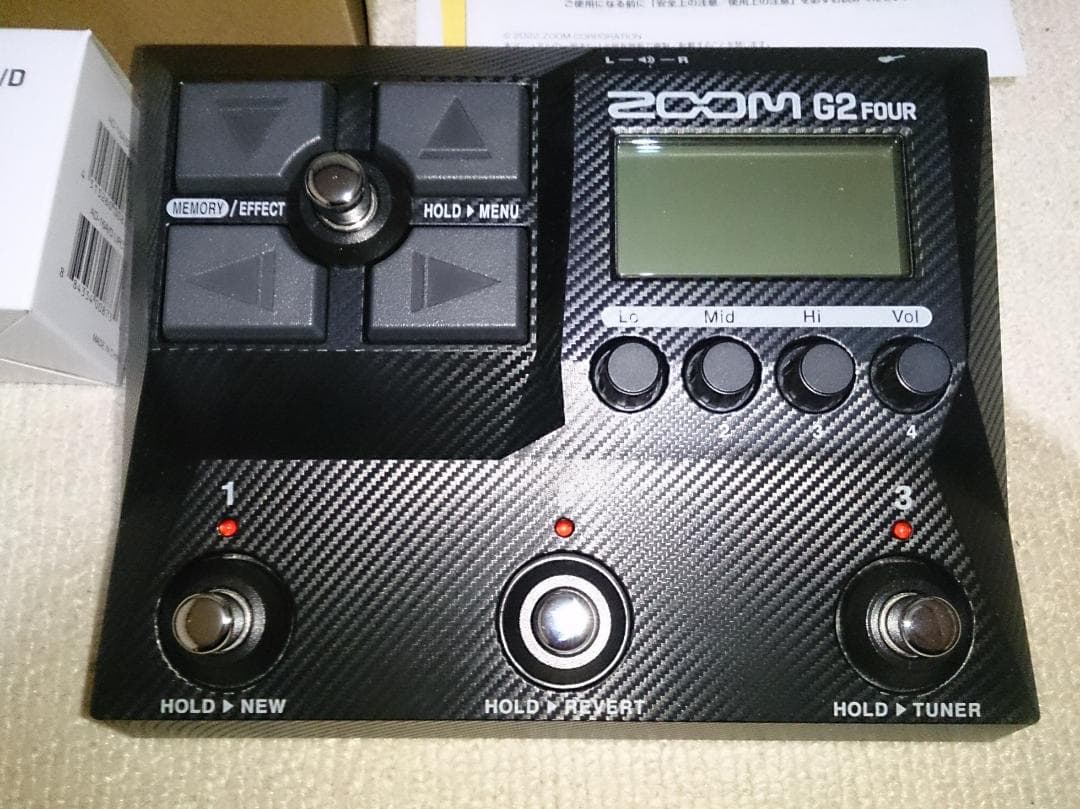 【美品】ZOOM G2 FOUR ギター用マルチエフェクター