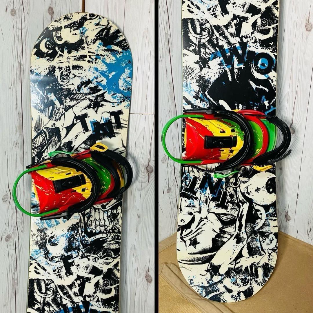 【希少】FTWO UNION スノーボード&ビンディング 150cm TNT