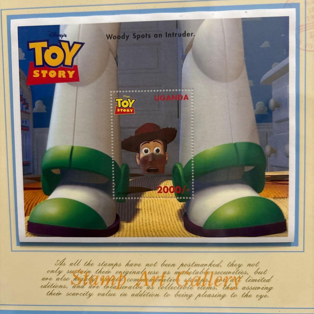 Disney トイ・ストーリー フレーム付きスタンプシート