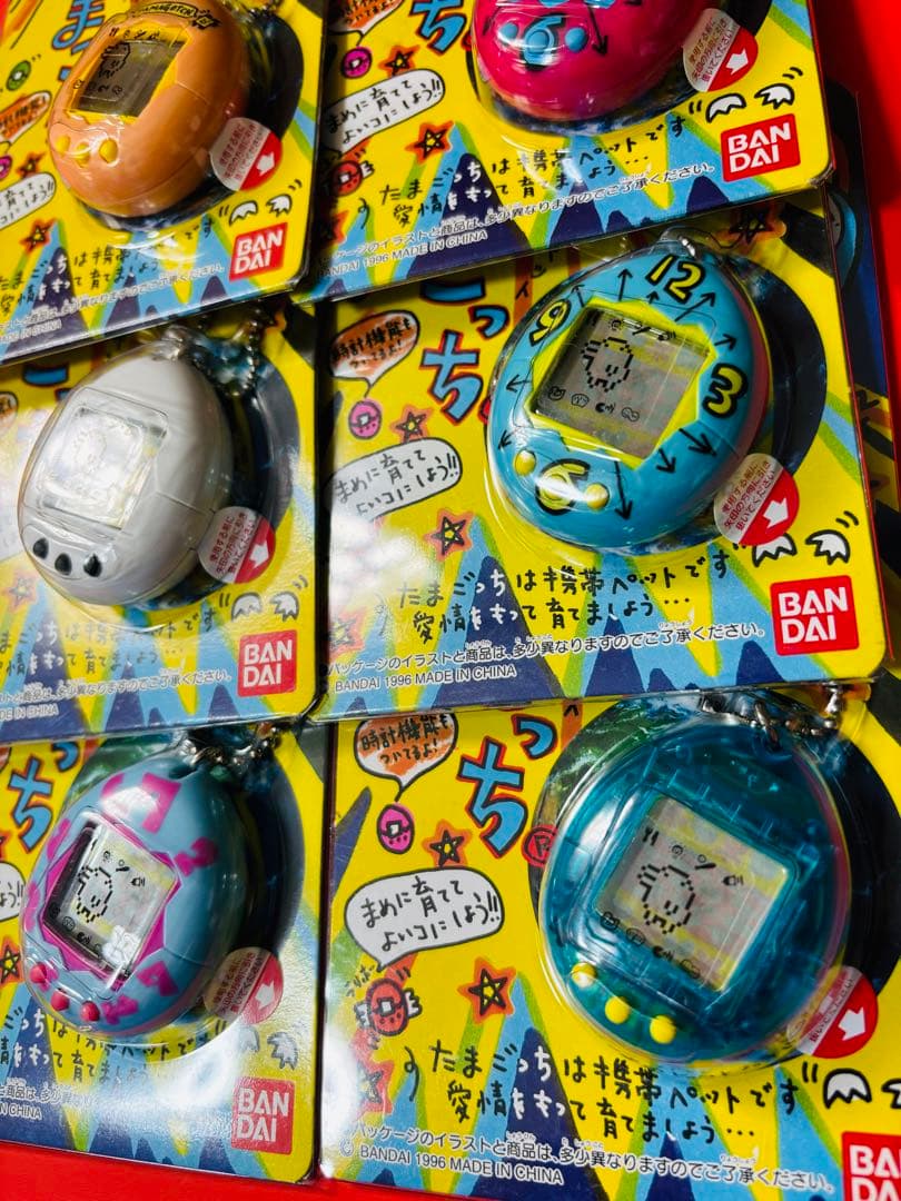 未開封 美品 1996年 初代 たまごっち コンプリート 1997年うずまき