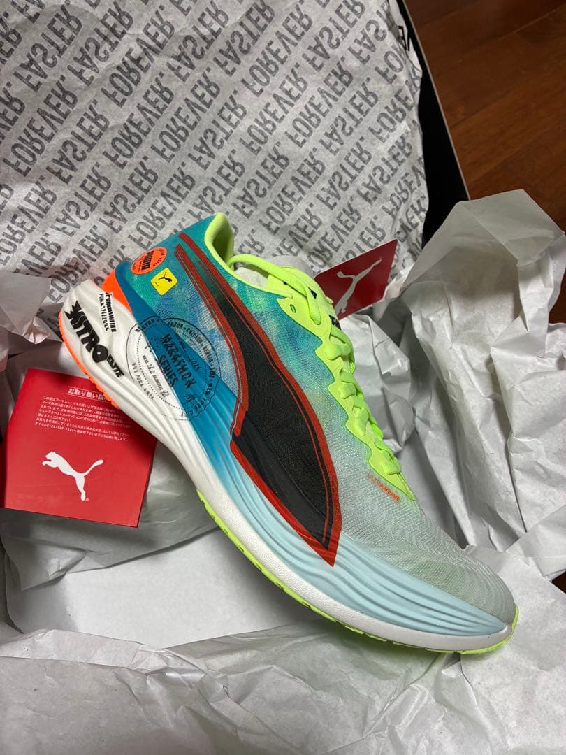 新品未使用 Puma プーマ ディヴィエイト ニトロ エリート マラソンシリーズ