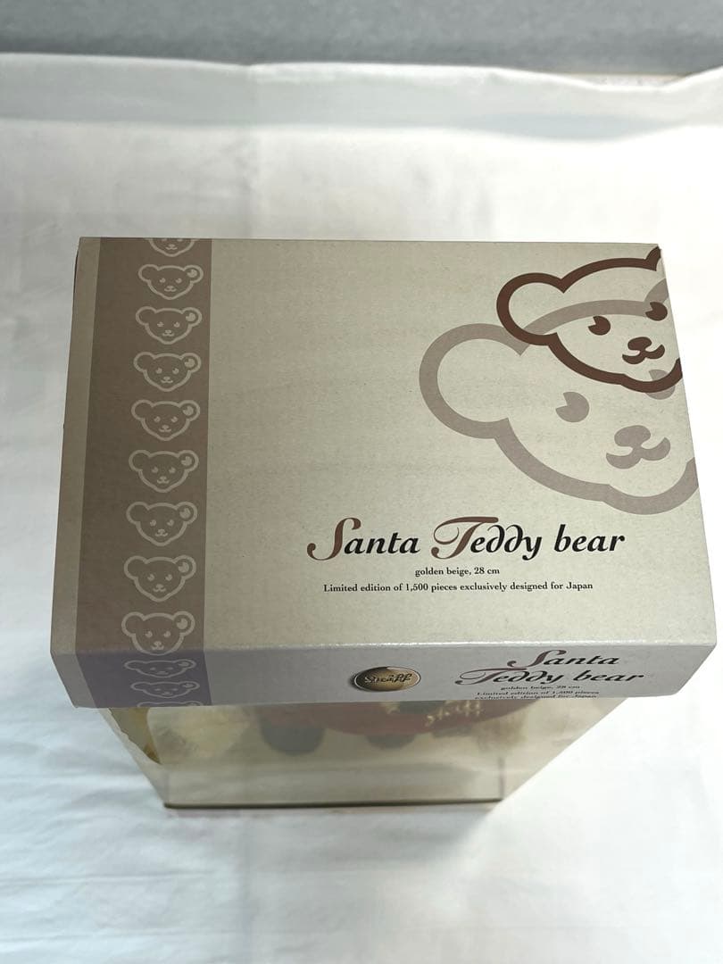 希少 Steiff Santa Teddy Bear 限定品 2004