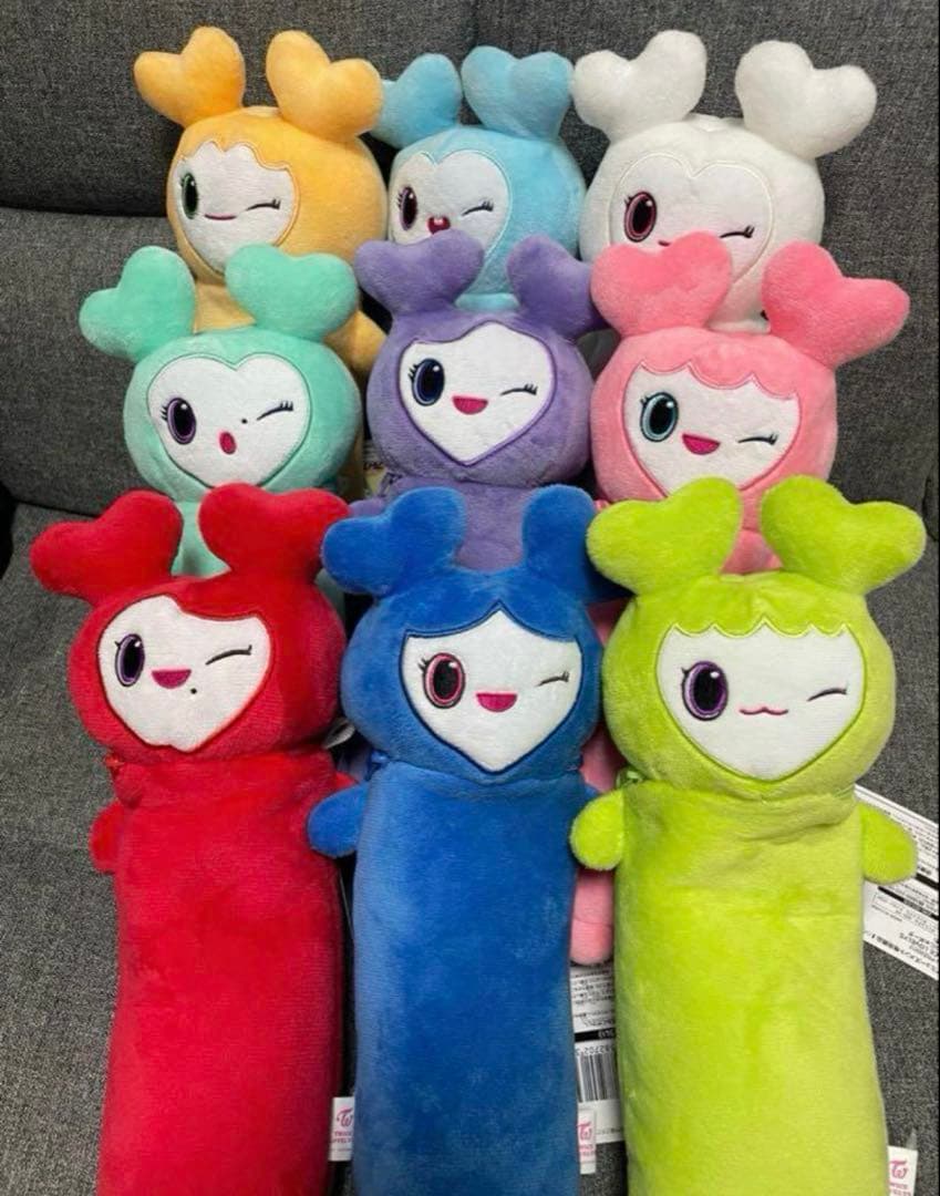 GIGO TWICE LOVELYS のびふにゃポーチ 全9種コンプリート