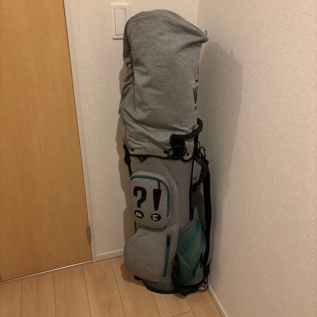 WAAC グレー キャディバッグ