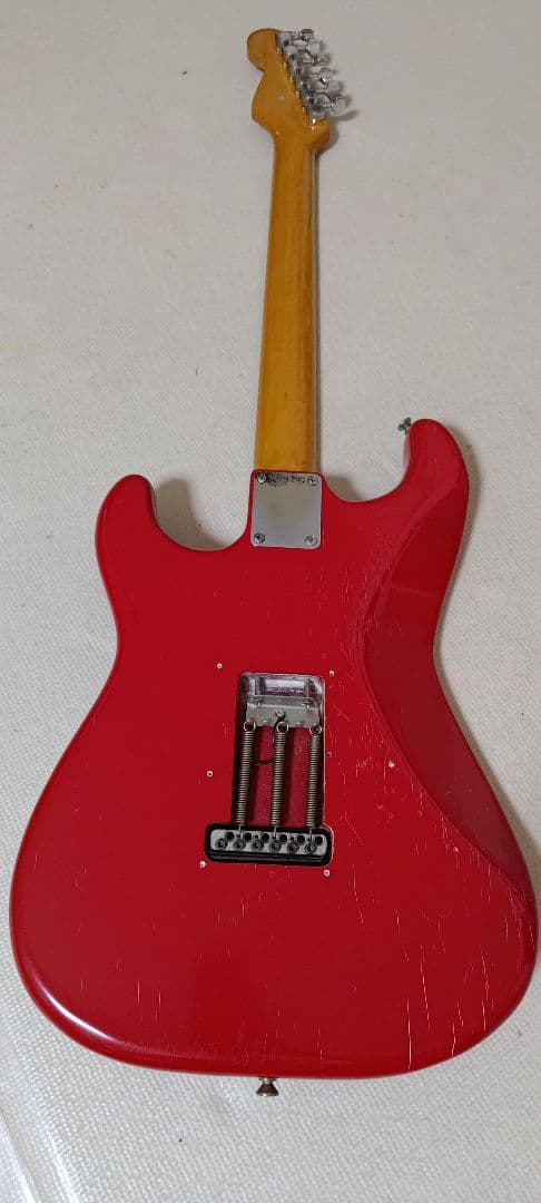 【squire fujigen】レッド Stratocaster 85年
