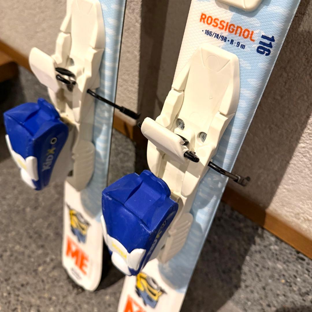ROSSIGNOL スキー板 ミニオンズ 子供用【116cm】