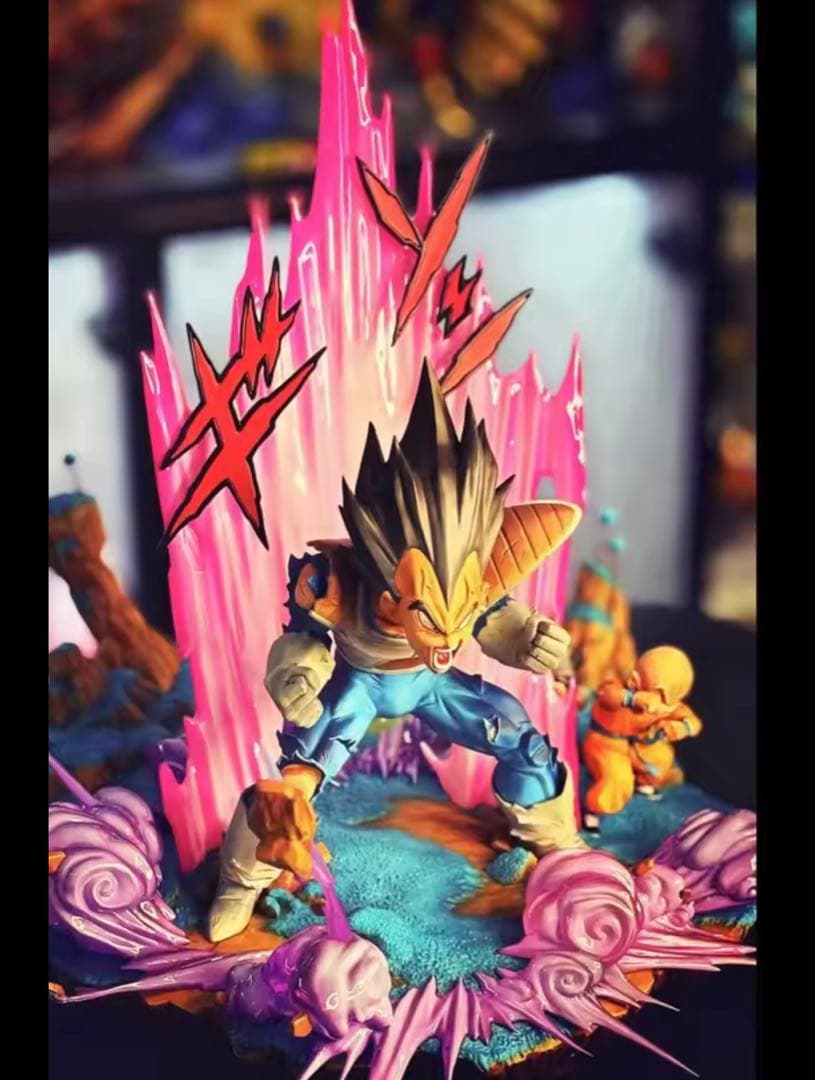 ドラゴンボール　ベジータ　ナメック星　フィギュア　ガレージキット　41cm