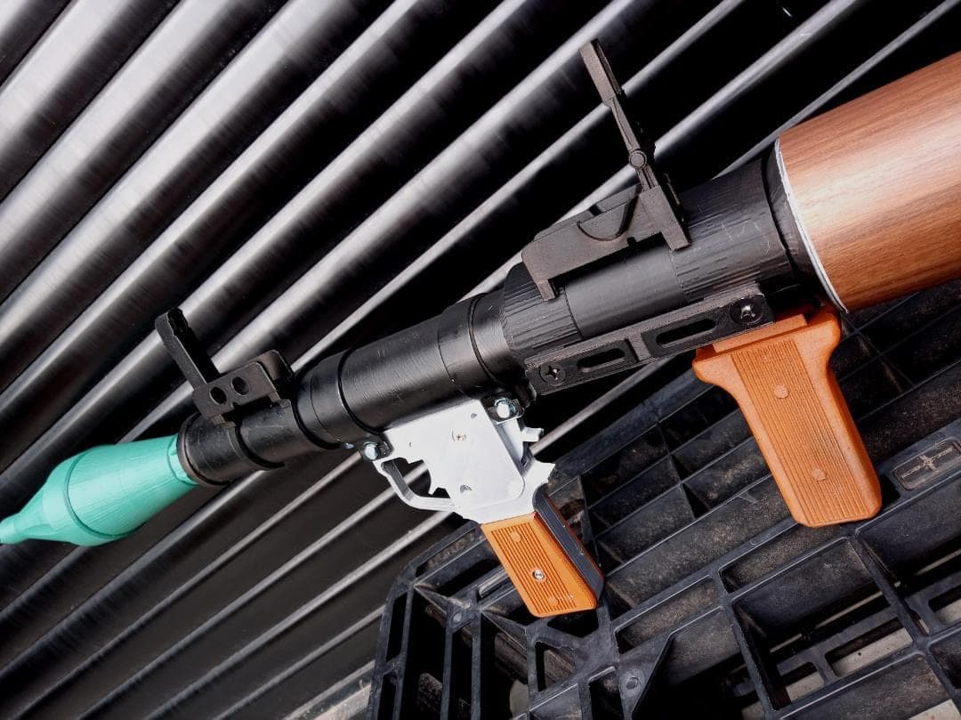 フルスクラッチ RPG-7 ロケットランチャー 3Dプリンター 成形 O