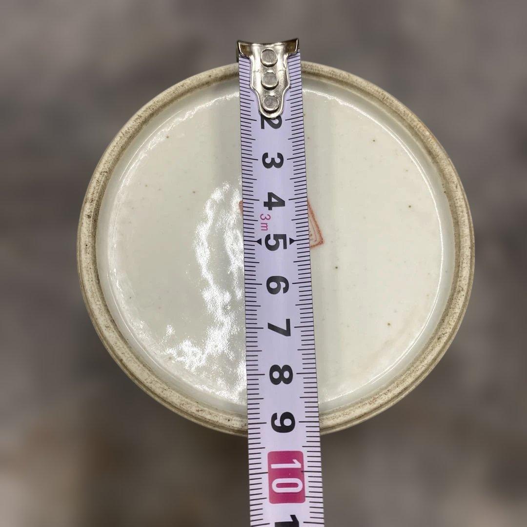 大清同治年製　粉彩人物図　骨董品　時代物