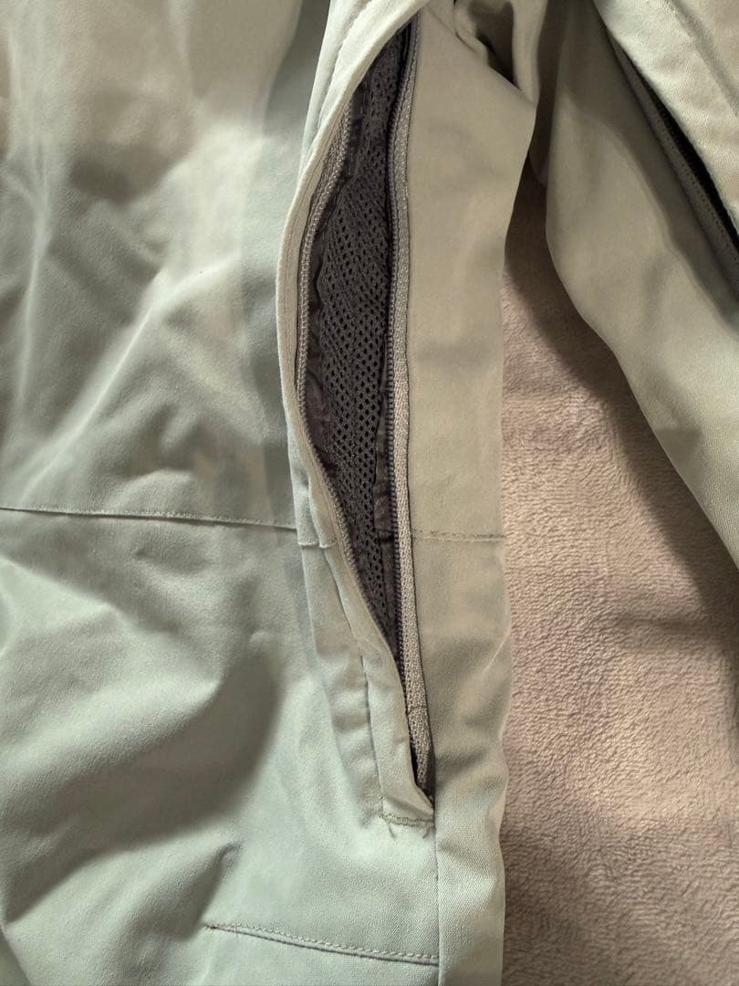 DLITE レディースジャケット＆パンツセット ホワイト×薄グレー