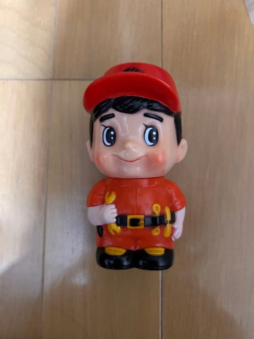 オートバックス ソフビ 貯金箱 オートバックス坊や　当時物　昭和レトロ　企業物