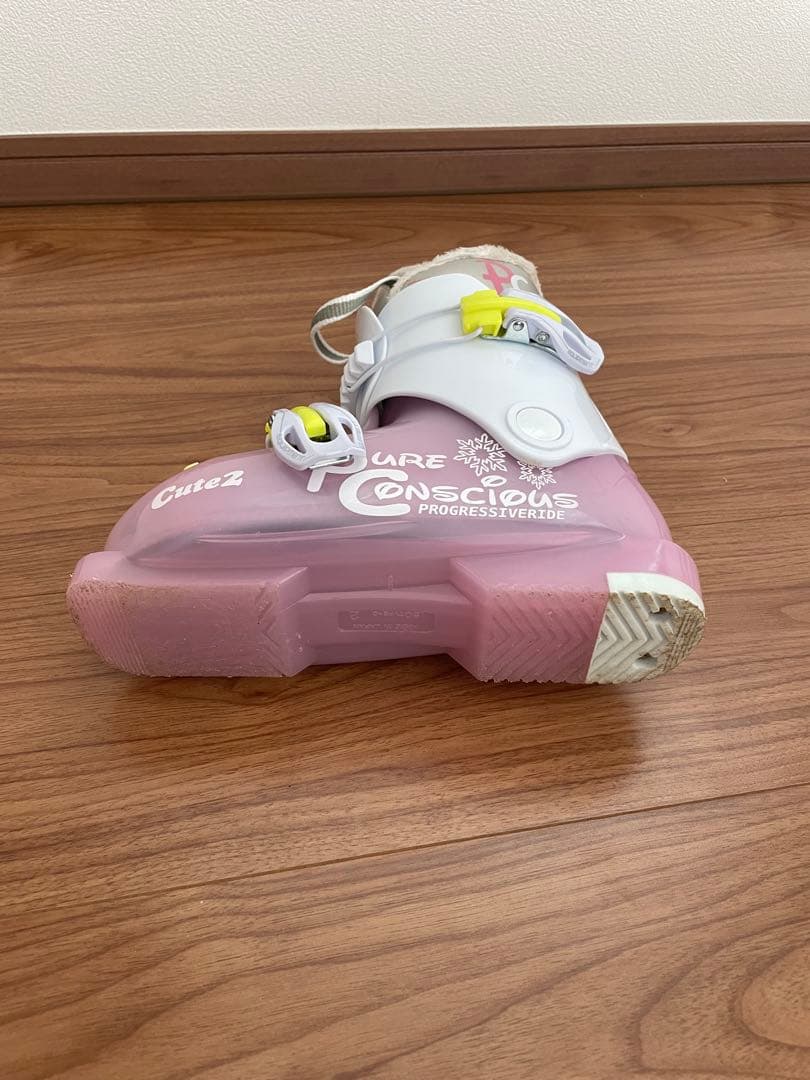 STREULE 子供用スキー3点セット 中古 板120cm ブーツ21cm