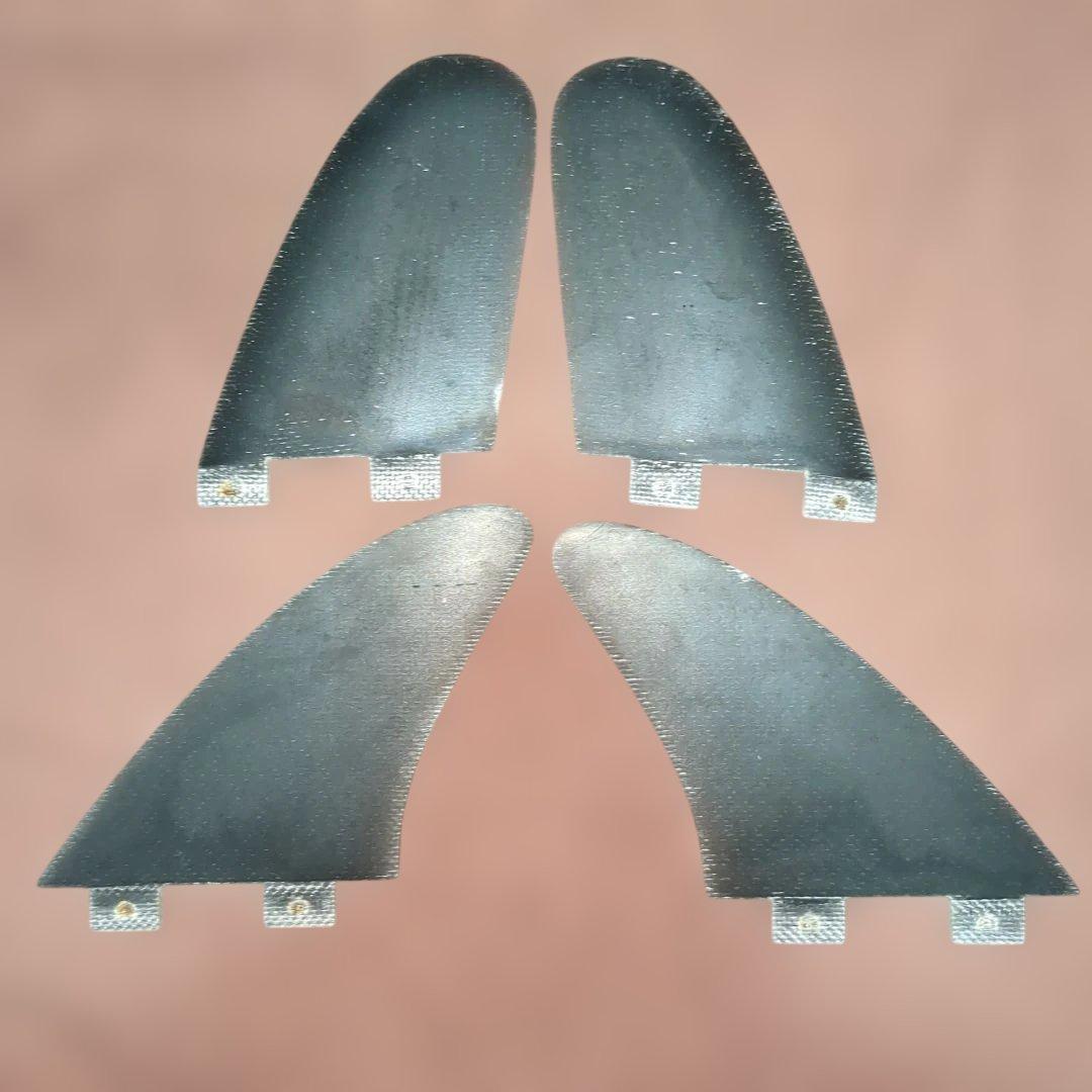 サーフィン・ボディボード Rainbow fin Canard Speed Dialer Quad FCS