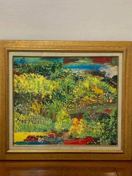 Lake View (油絵)     YUKI