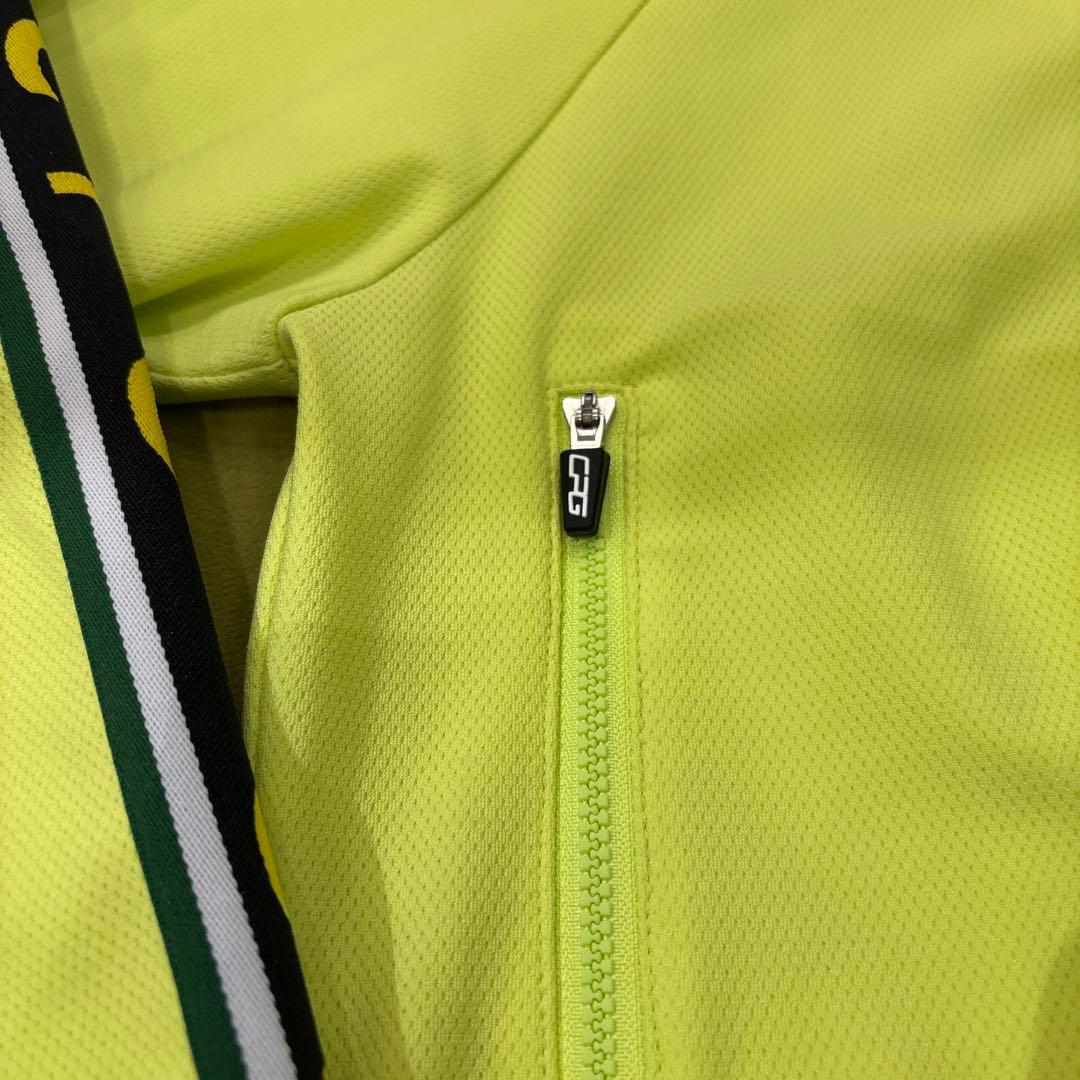 CPG GOLF ネオンイエロー ジップアップジャケット