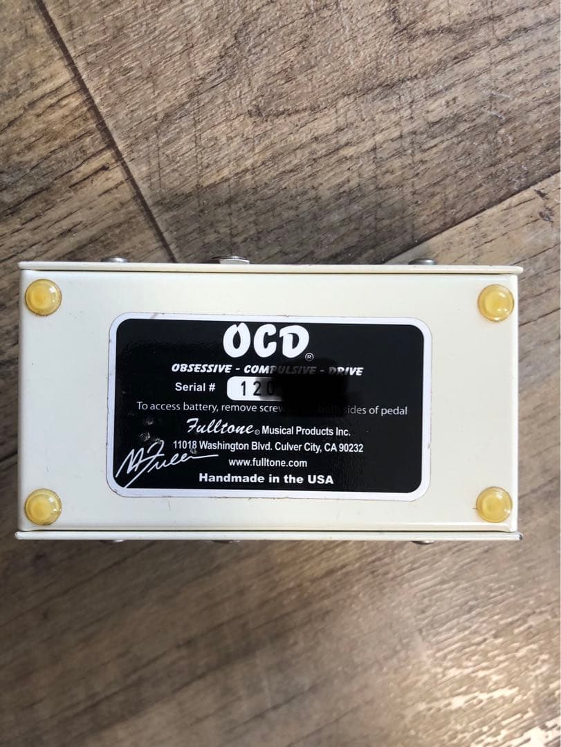 fulltone OCD ver1.3 フルトーン