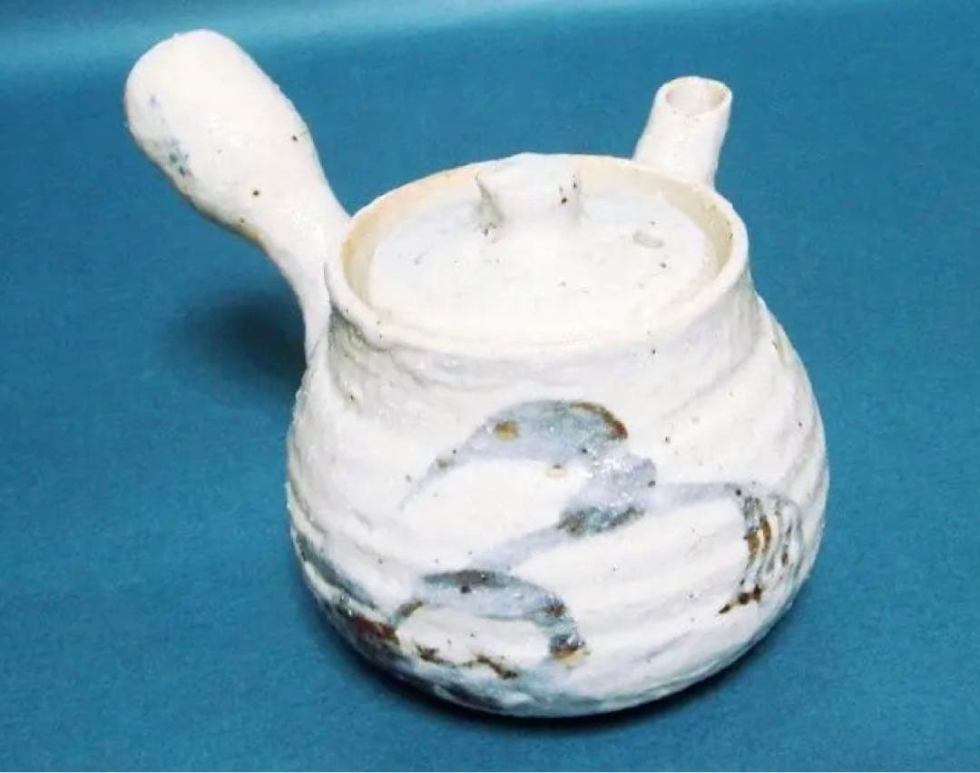 227『志野 急須』う　/骨董品 古美術 古玩 アンティーク