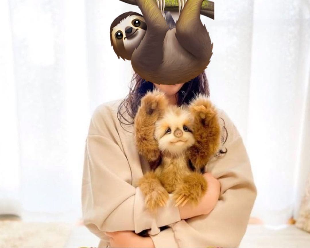 アートドール　ナマケモノ　ぬいぐるみセット　91000円値下げ